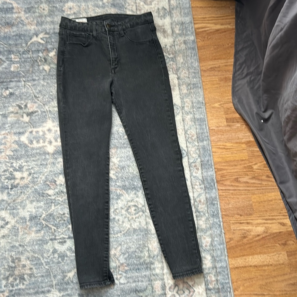 GAP Universal Jegging High-Rise Jeans Dark Gray Wash | Size 31|12R